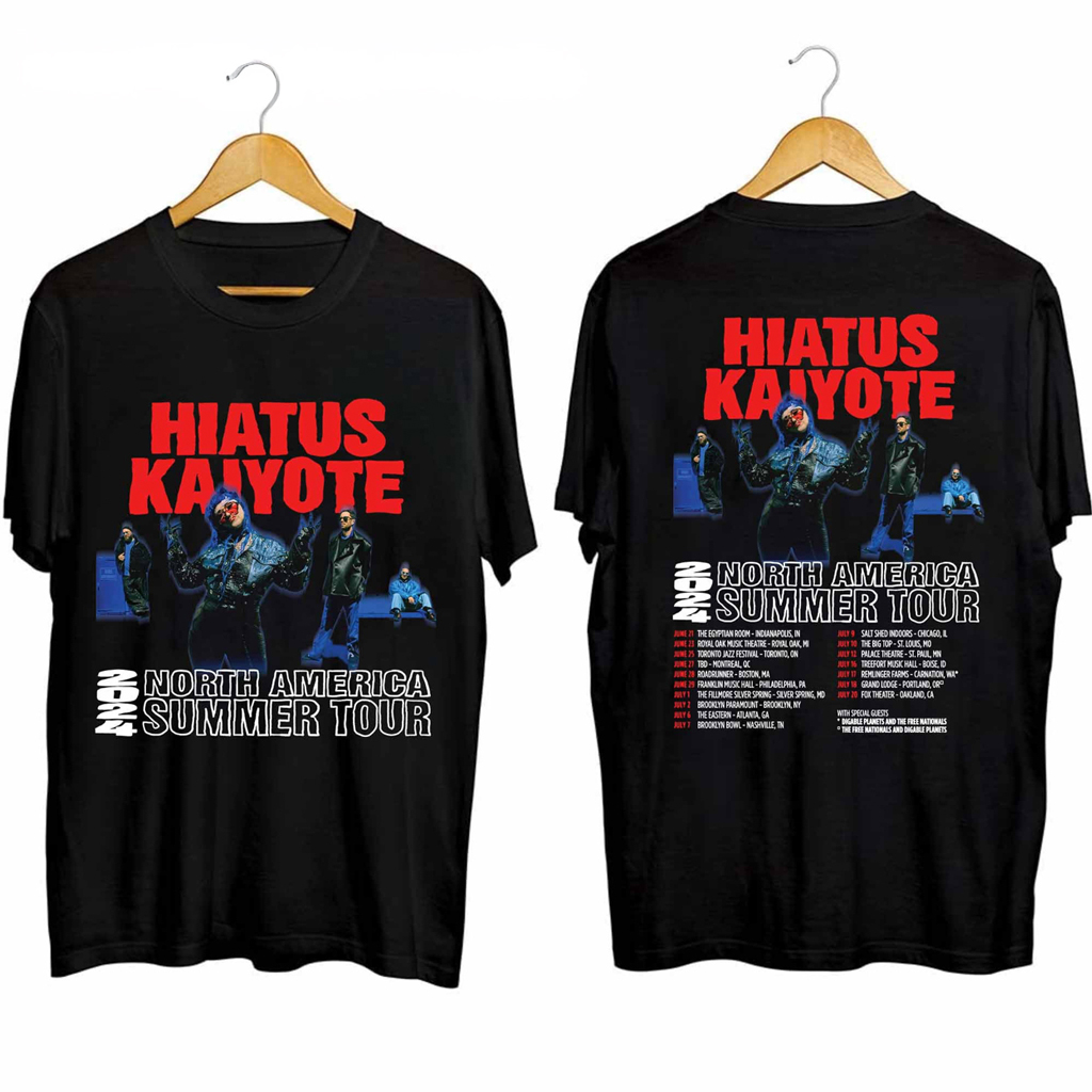 Hiatus Kaiyote US Tour 2024 Shirt Hiatus Kaiyote Merch Music Gift Ideas For Guys