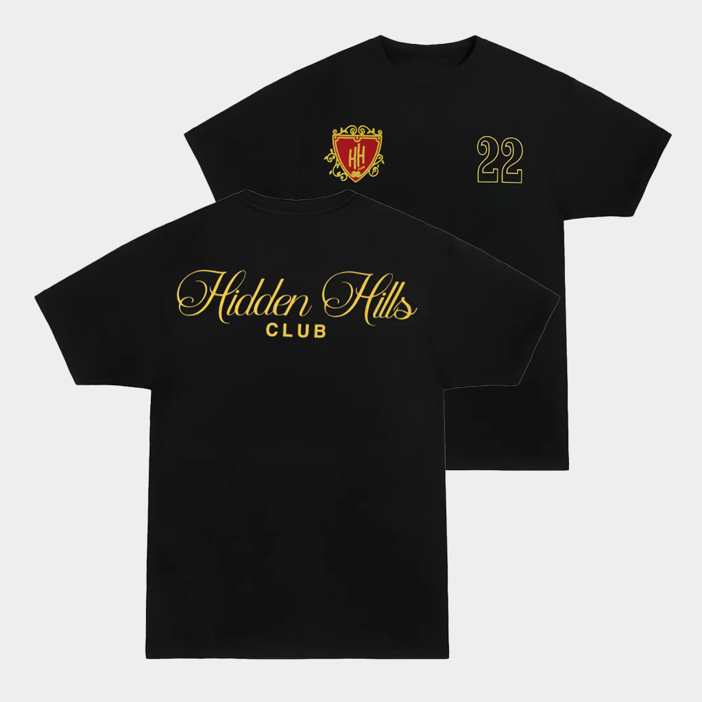 Hidden Hills Club Merch Crest T-Shirt Hidden Hills Club Shirt Birthday Gift For Him-1 Hidden Hills Club Merch Crest T-Shirt Hidden Hills Club Shirt Birthday Gift For Him-1