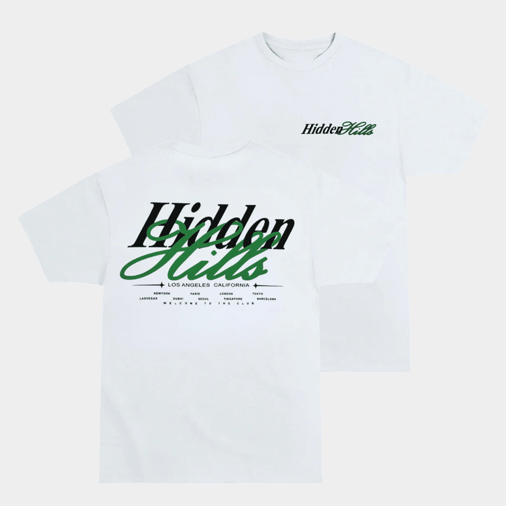 Hidden Hills Club Merch Worldwide T-Shirt Hidden Hills Shirt Gifts For Besties
