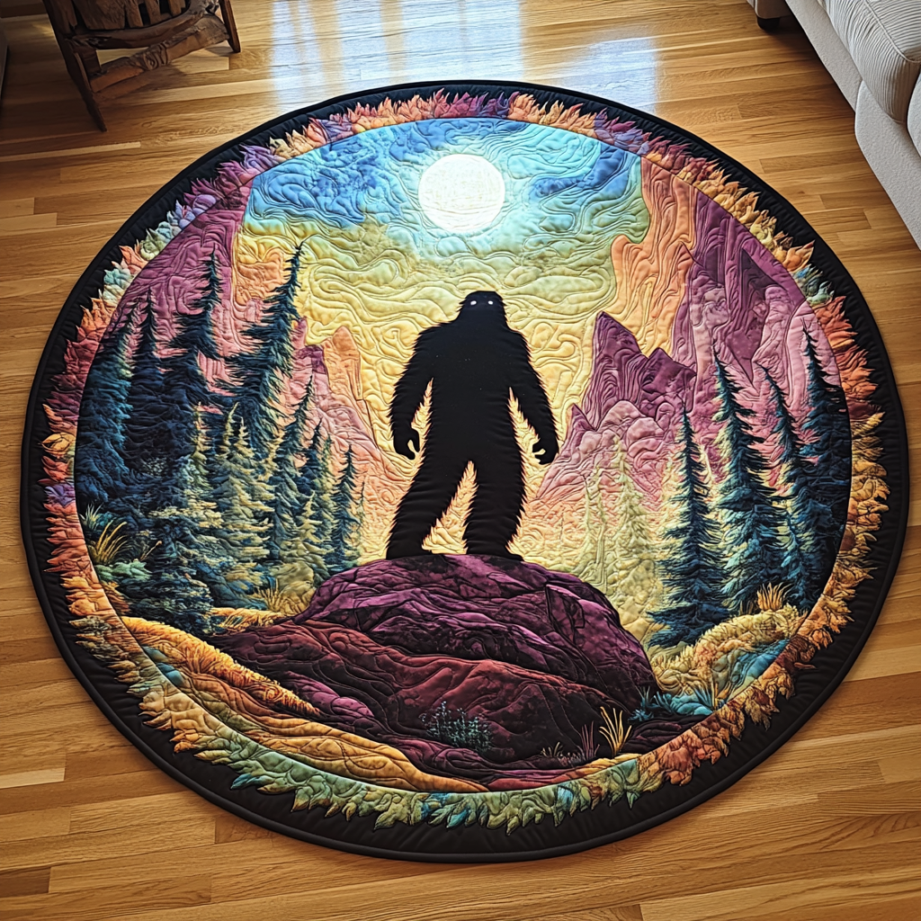 Hidden Legend Quilted Round Mat Front Door Entryway Ideas Christmas Items For 15 Year Olds