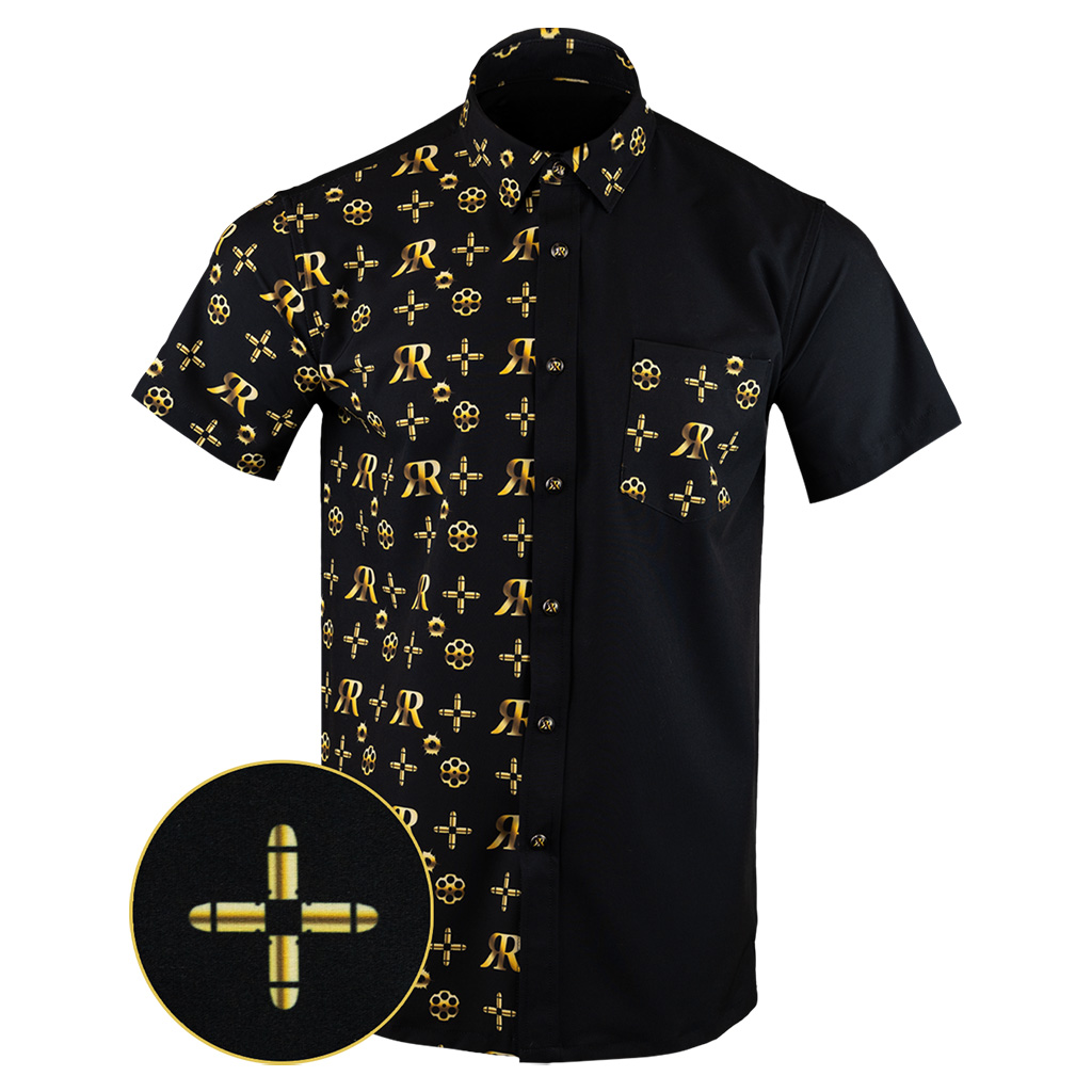 High Roller Split Gold Button Down Shirt Tactical Hawaiian Shirt Xmas Presents For Son High Roller Split Gold Button Down Shirt Tactical Hawaiian Shirt Xmas Presents For Son