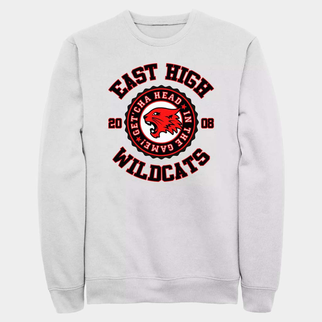High School Musical Merch East High Wildcats Team Sweatshirt Birthday Gift For Son