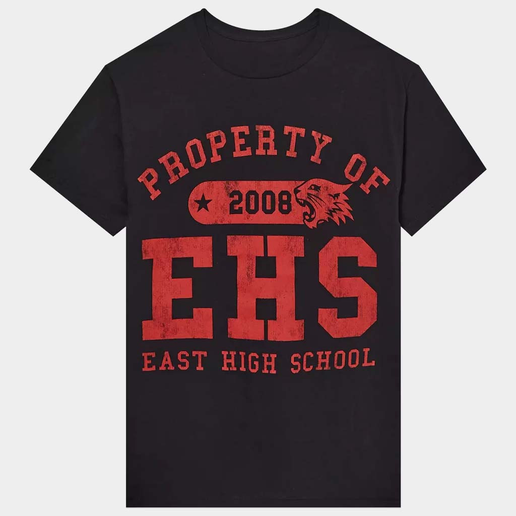 High School Musical Merch High School Musical East High School Boyfriend Fit Girls T-Shirt Gifts High School Musical Merch High School Musical East High School Boyfriend Fit Girls T-Shirt Gifts