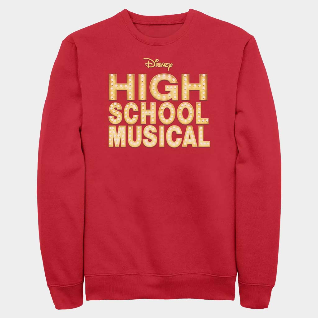 High School Musical Merch High School Musical Logo Sweatshirt Present For Husband