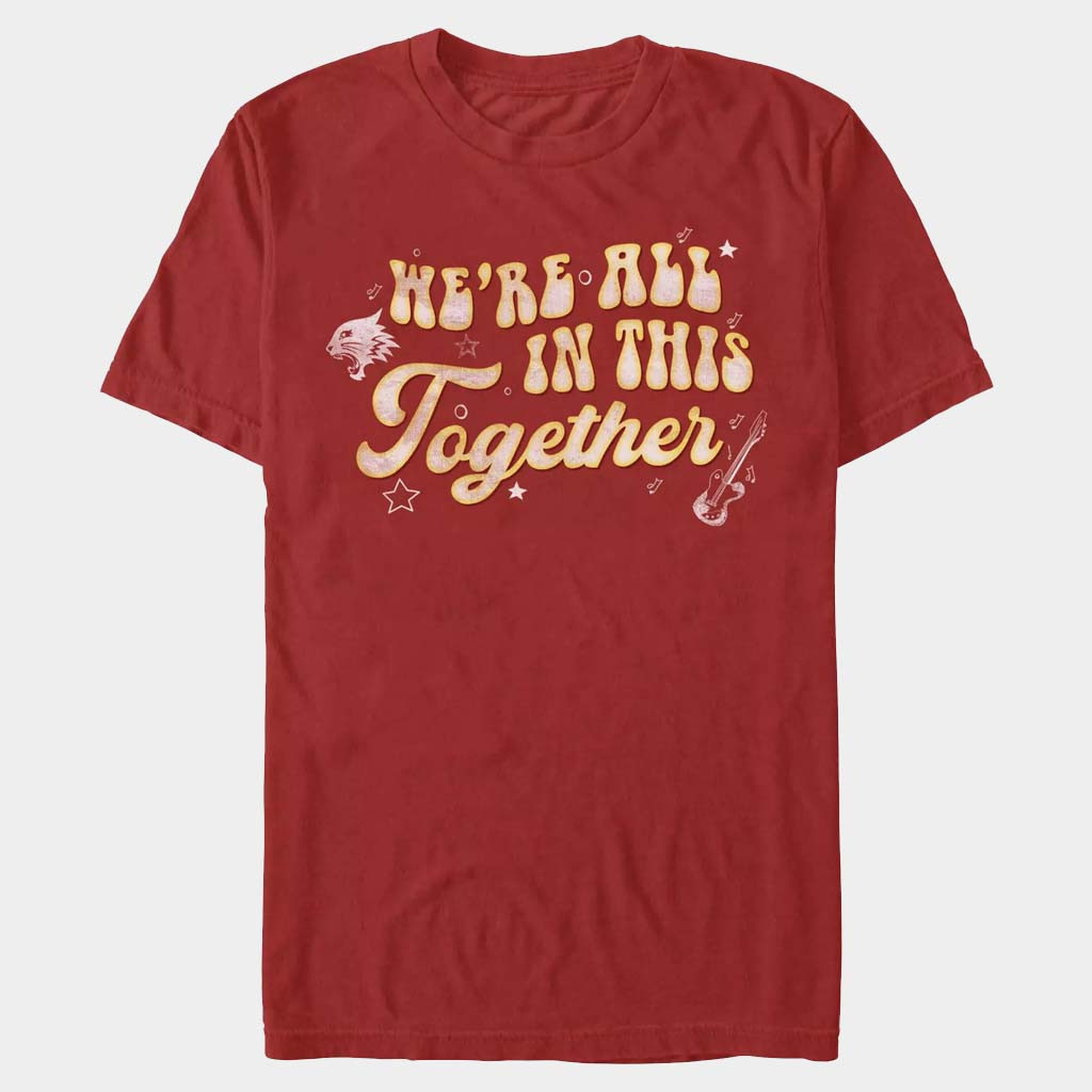 High School Musical Merch We're All In This Together T-Shirt High School Musical Shirt BFF Gifts
