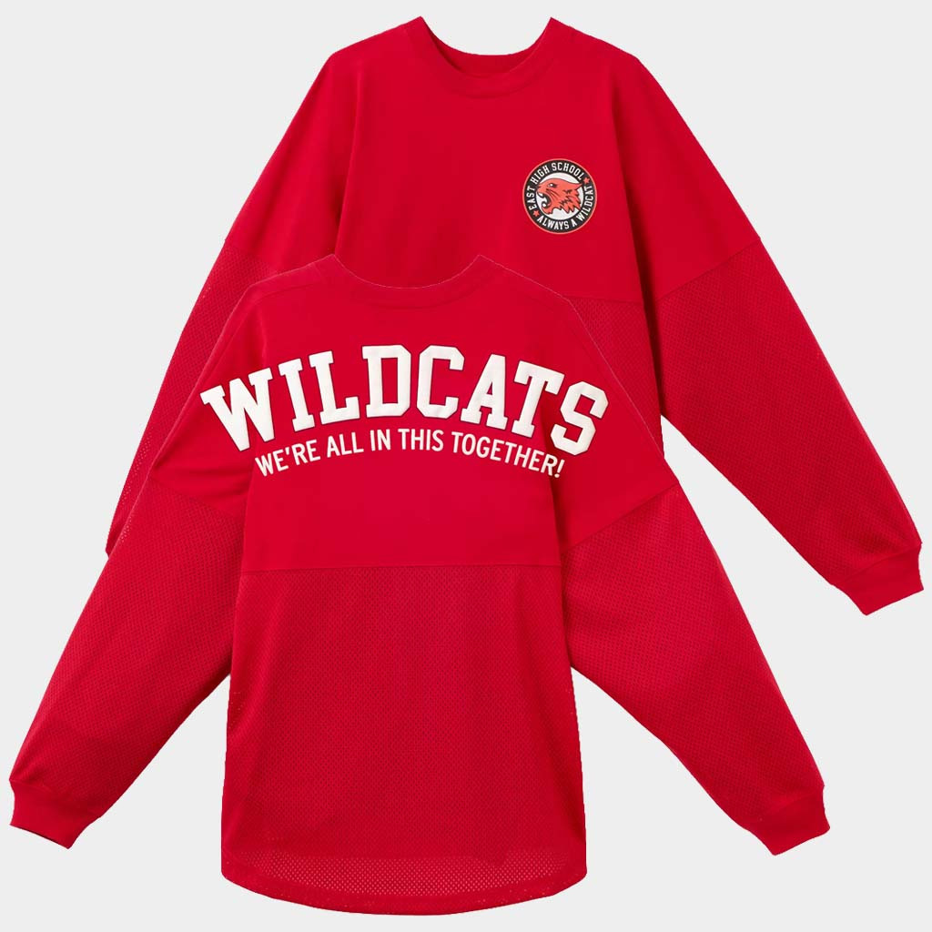 High School Musical Merch Wildcats We're All In This Together Long Sleeve T-Shirt Gifts For Her