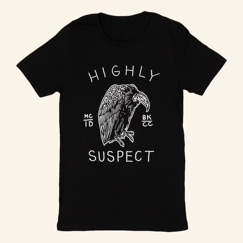 Highly Suspect Merch Black Vulture T-Shirt Best Gifts For Dad Highly Suspect Merch Black Vulture T-Shirt Best Gifts For Dad