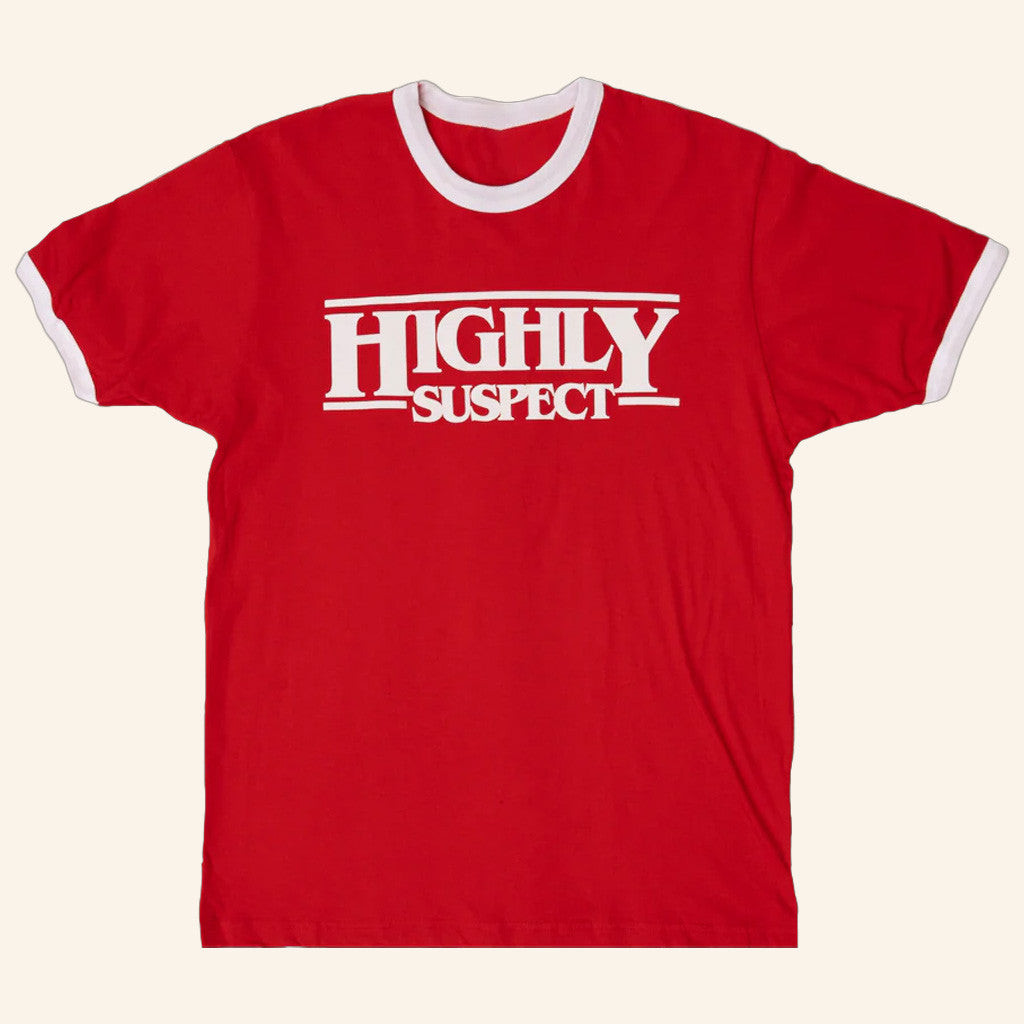 Highly Suspect Merch Hs Red Ringer T-Shirt Gifts For Girlfriend Highly Suspect Merch Hs Red Ringer T-Shirt Gifts For Girlfriend