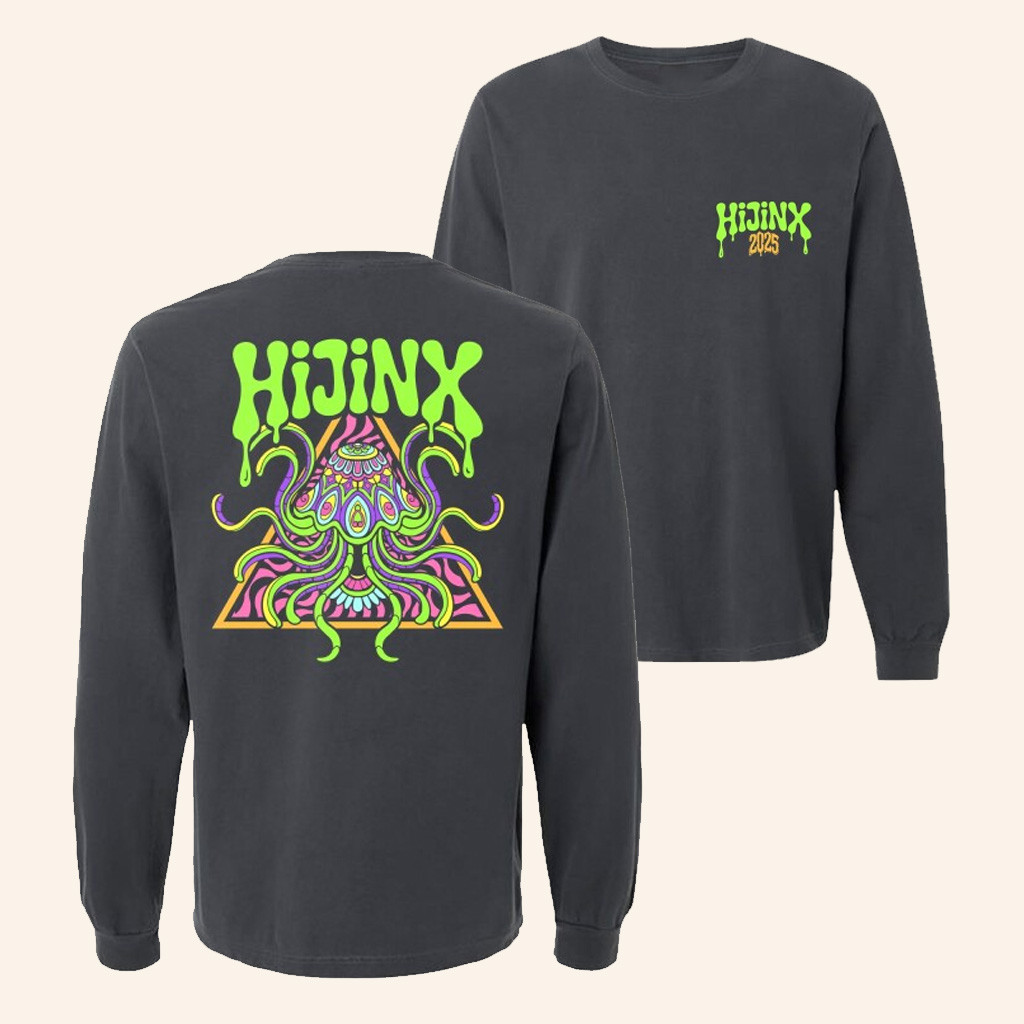 Hijinx Fest Merch 2025 Hijinx Festival Long Sleeve T-Shirt Birthday Ideas For Him Hijinx Fest Merch 2025 Hijinx Festival Long Sleeve T-Shirt Birthday Ideas For Him