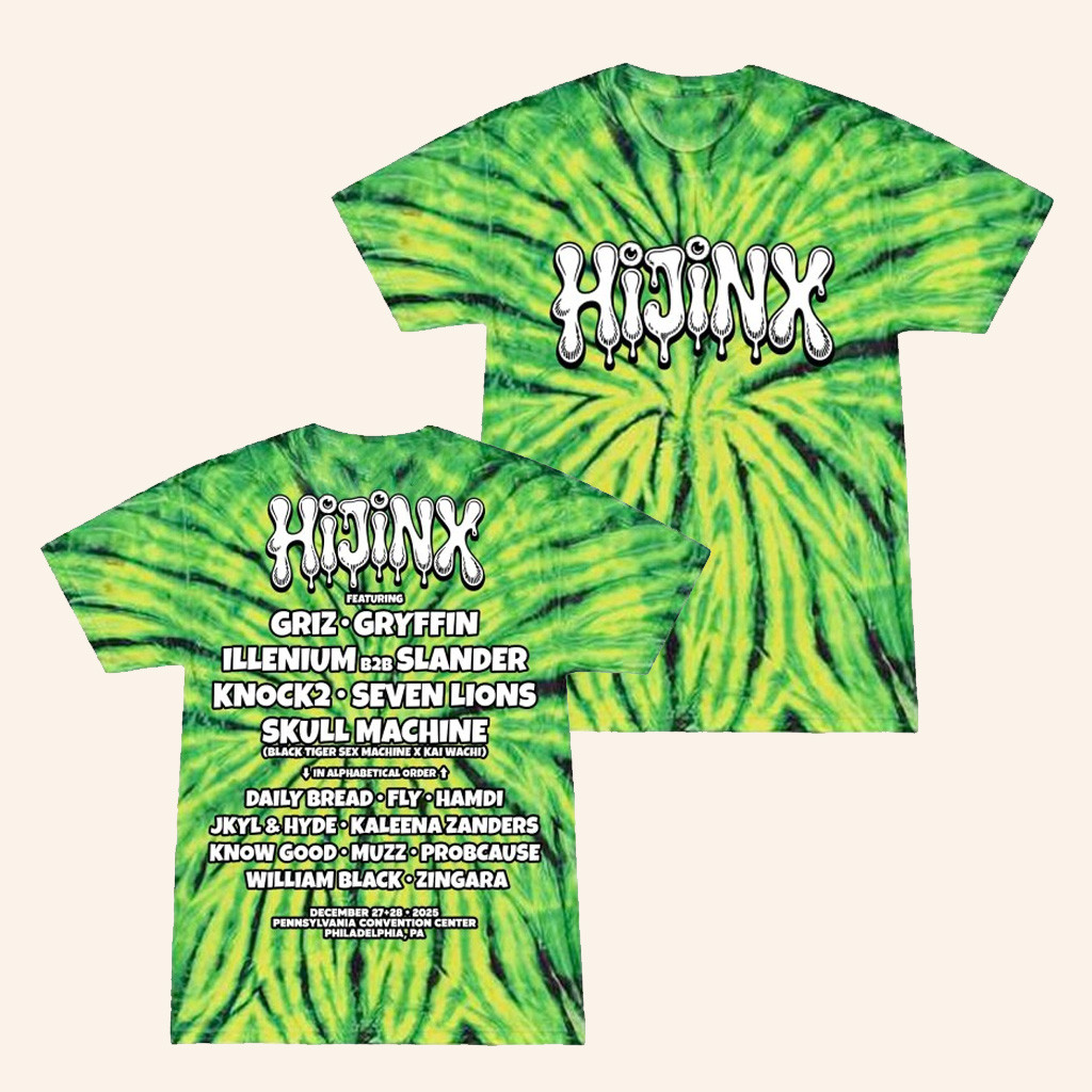 Hijinx Fest Merch 2025 Hijinx Festival Tie Dye T-Shirt Birthday Present For Son