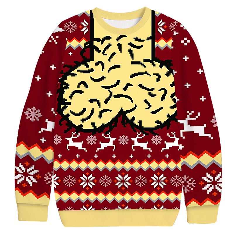 Hilarious Naughty Christmas Ugly Sweatshirt Christmas Party Novelty Sweater Gift Ideas