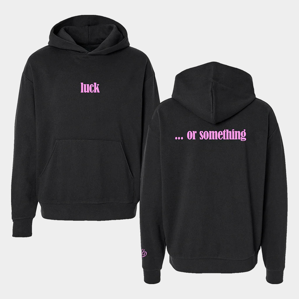 Hilary Duff Merch Luck Or Something Hoodie Best Gifts For Music Lovers
