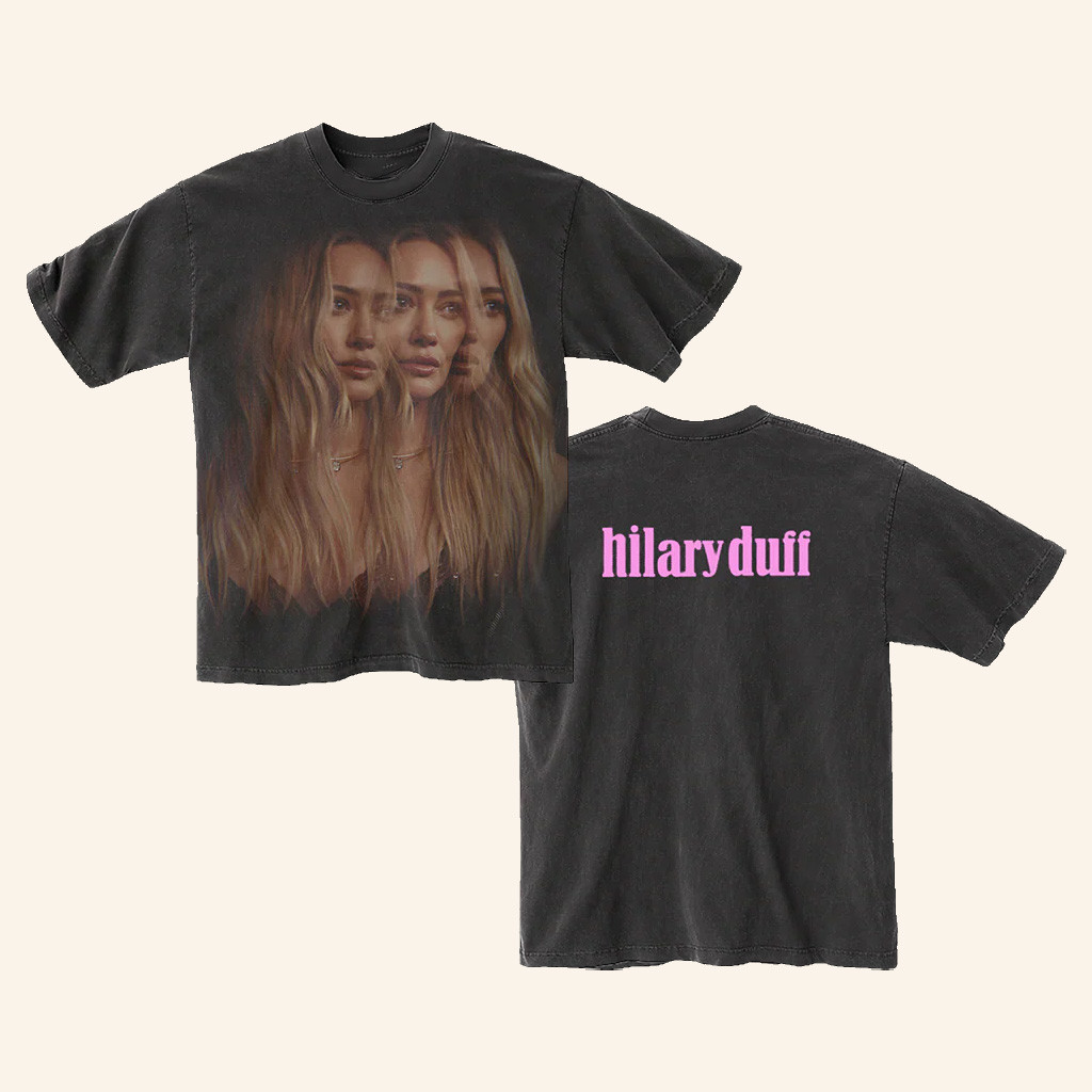 Hilary Duff Merch Mature Photo T-Shirt HD Shirt Present For Sister