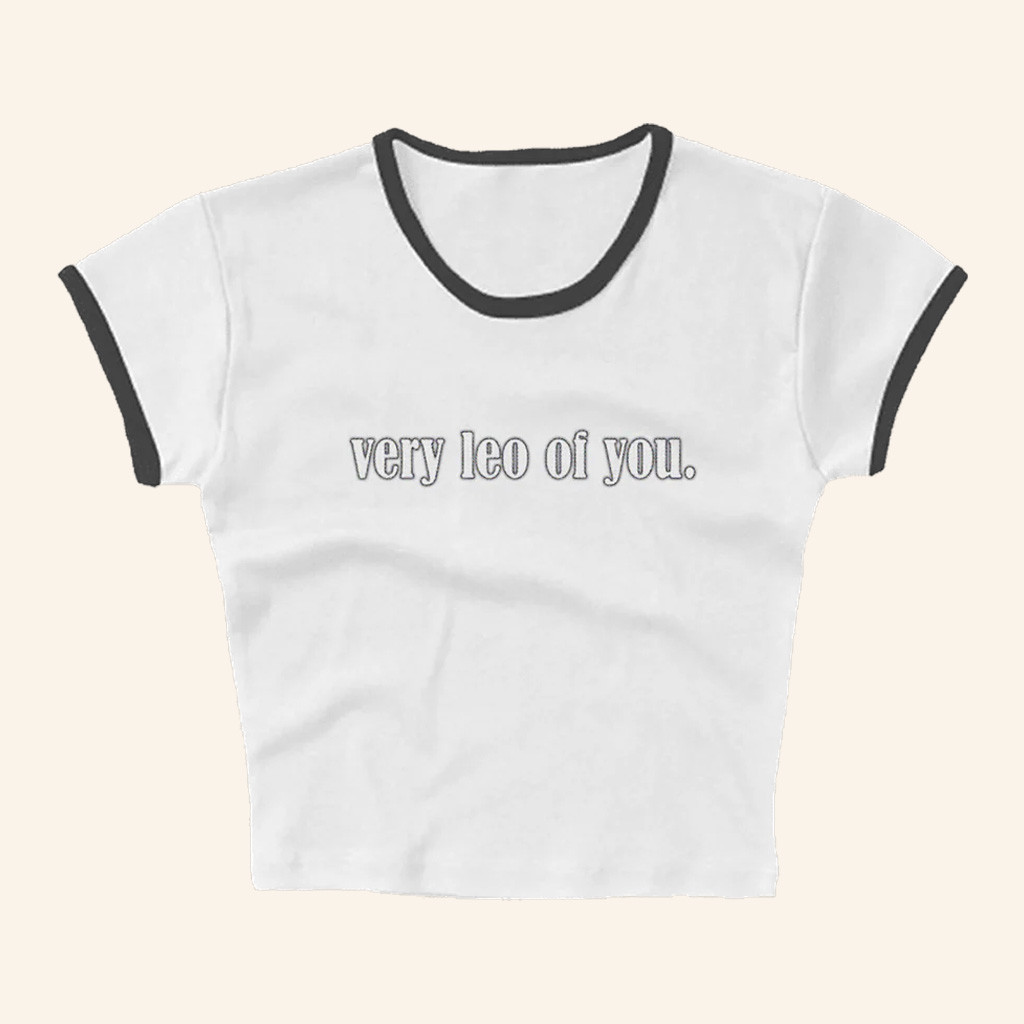 Hilary Duff Merch Very Leo of You Baby Tee HD Shirt Present For Her