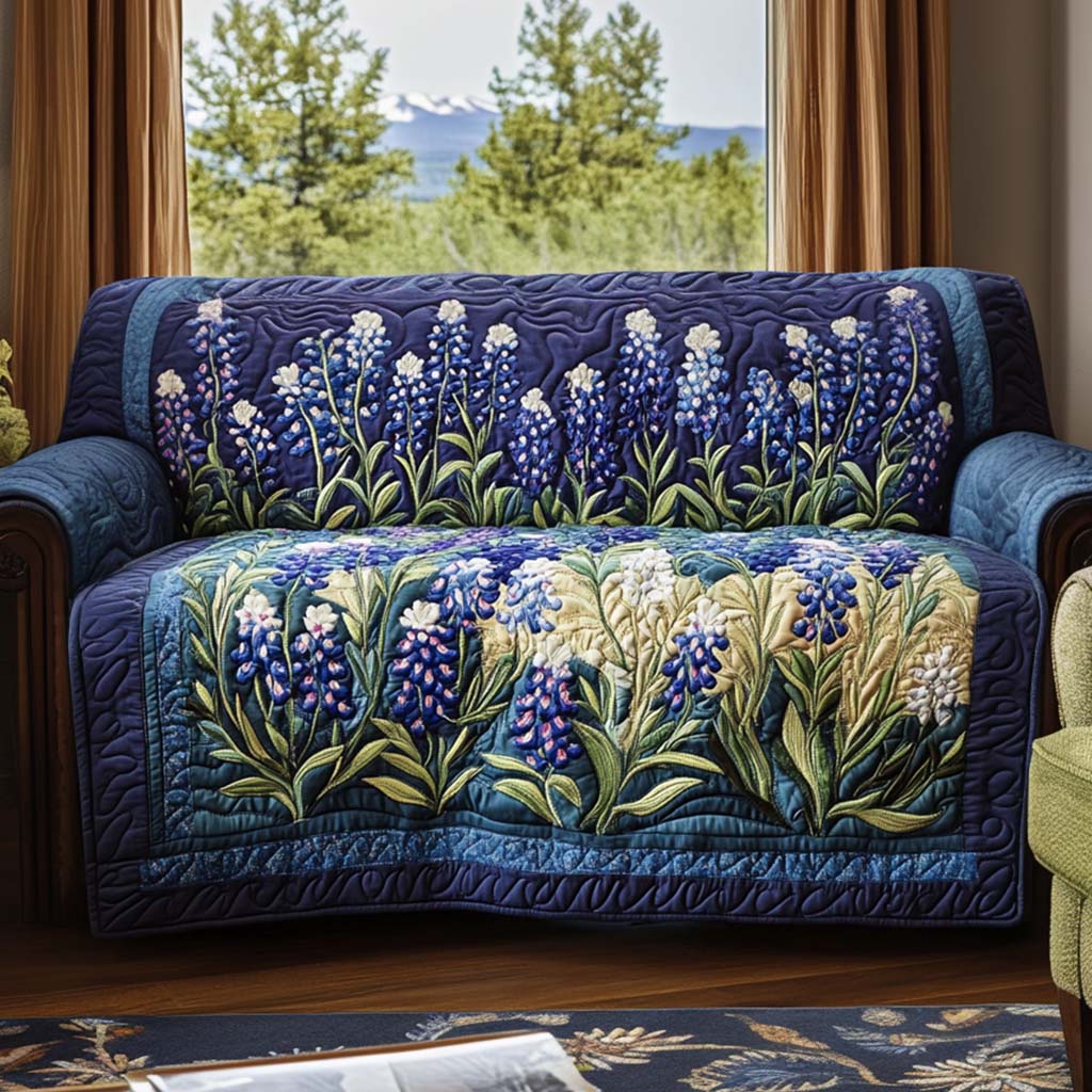 Hill Country Quilted Sofa Cover Home Decor Best Gifts From Texas