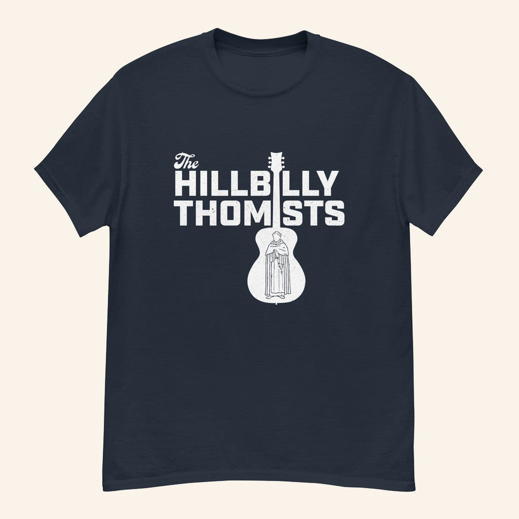 Hillbilly Thomists Merch Ht Guitar Priest T-Shirt Gifts For Dad Hillbilly Thomists Merch Ht Guitar Priest T-Shirt Gifts For Dad