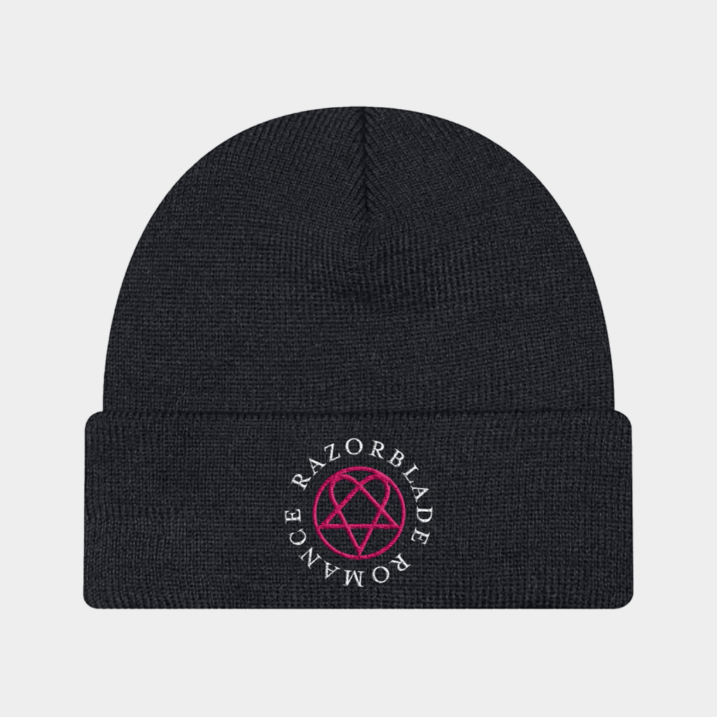 HIM Merch Razorblade Romance Beanie Cool Gifts For Music Lovers