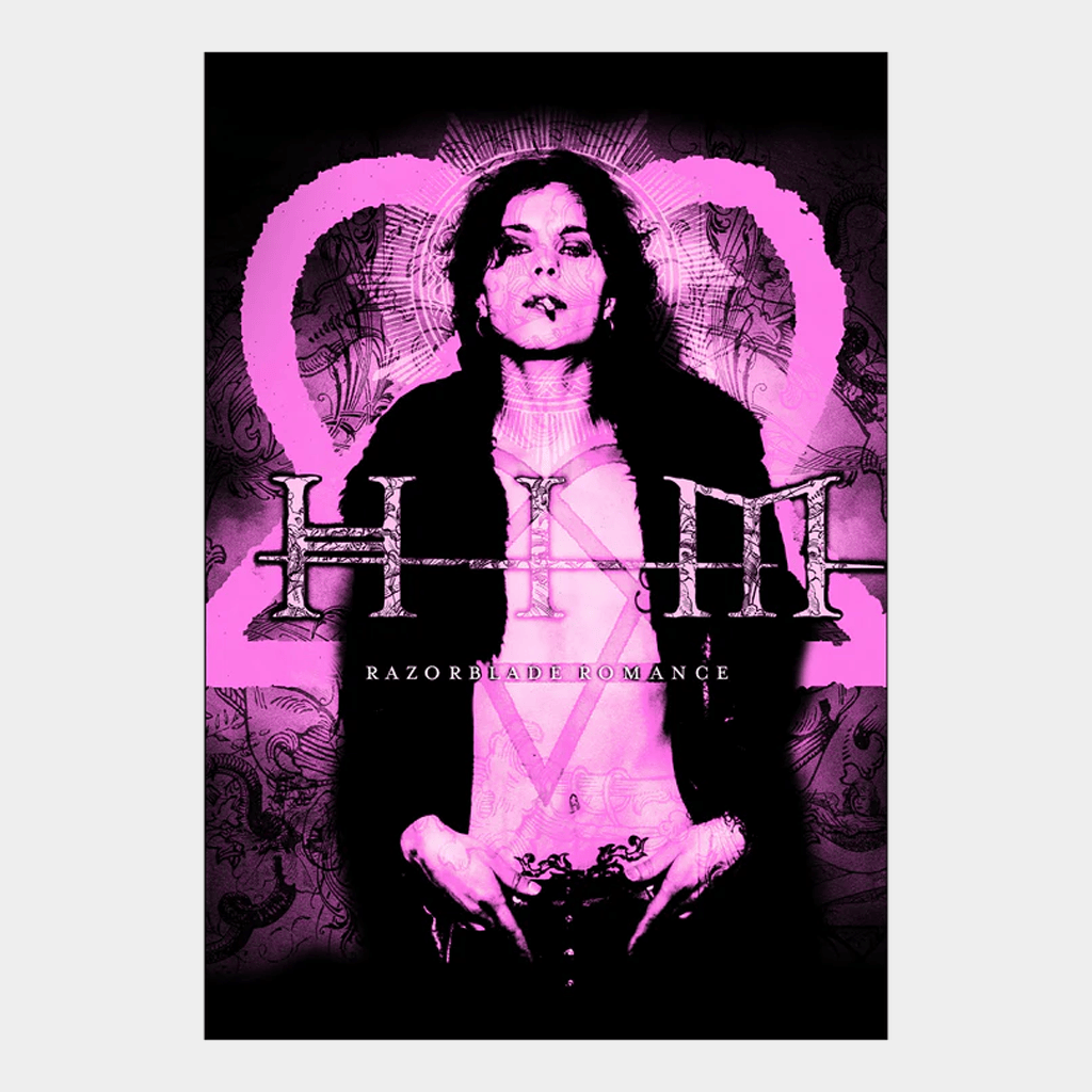 HIM Merch Razorblade Romance Poster Living Room Decor Presents For Rock Music Lovers-1