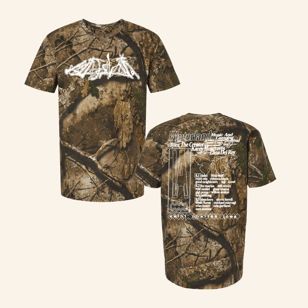 Hinterland Music Festival Merch Camo T-Shirt Gifts For Dad Hinterland Music Festival Merch Camo T-Shirt Gifts For Dad
