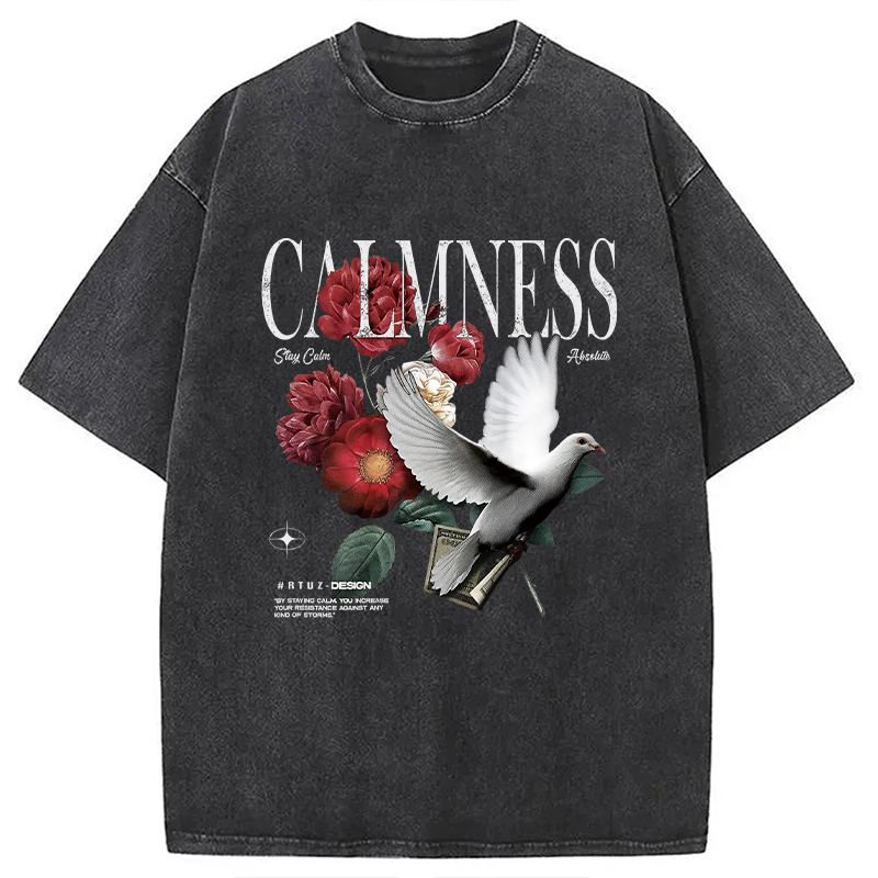 Hip Hop Vintage Hipster Edgy Urban Washed T-Shirt Unisex Streetwear Graphic Style Gifts For Friends