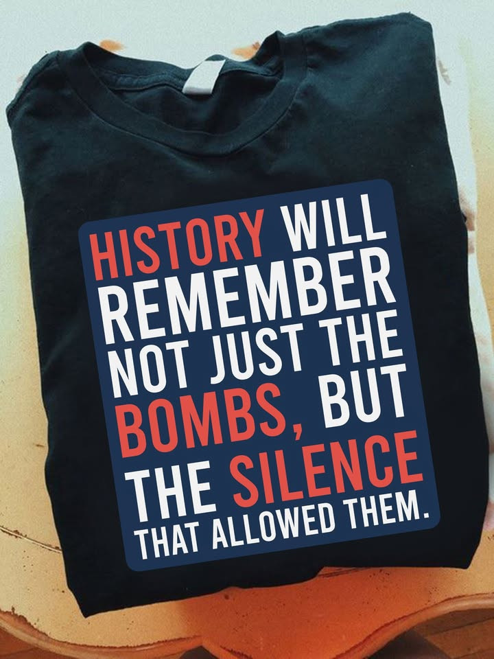 History Will Remember No Just The Bombs T-Shirt No Kings Apparel Gifts For Patriots
