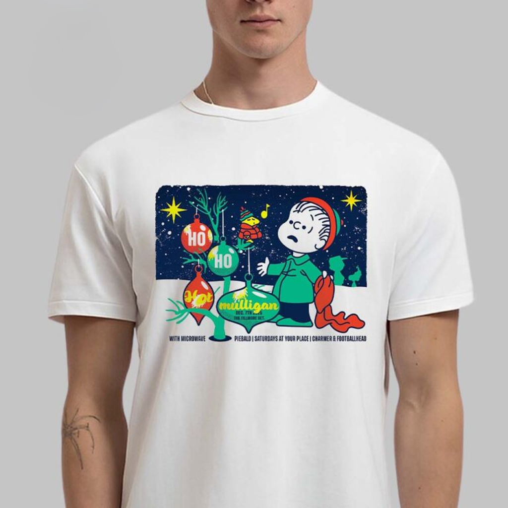 Ho Ho Hot Mulligan Detroit Michigan 2025 Night 2 Poster At The Fillmore On Dec 7 2025 Christmas Shirt Ho Ho Hot Mulligan Detroit Michigan 2025 Night 2 Poster At The Fillmore On Dec 7 2025 Christmas Shirt
