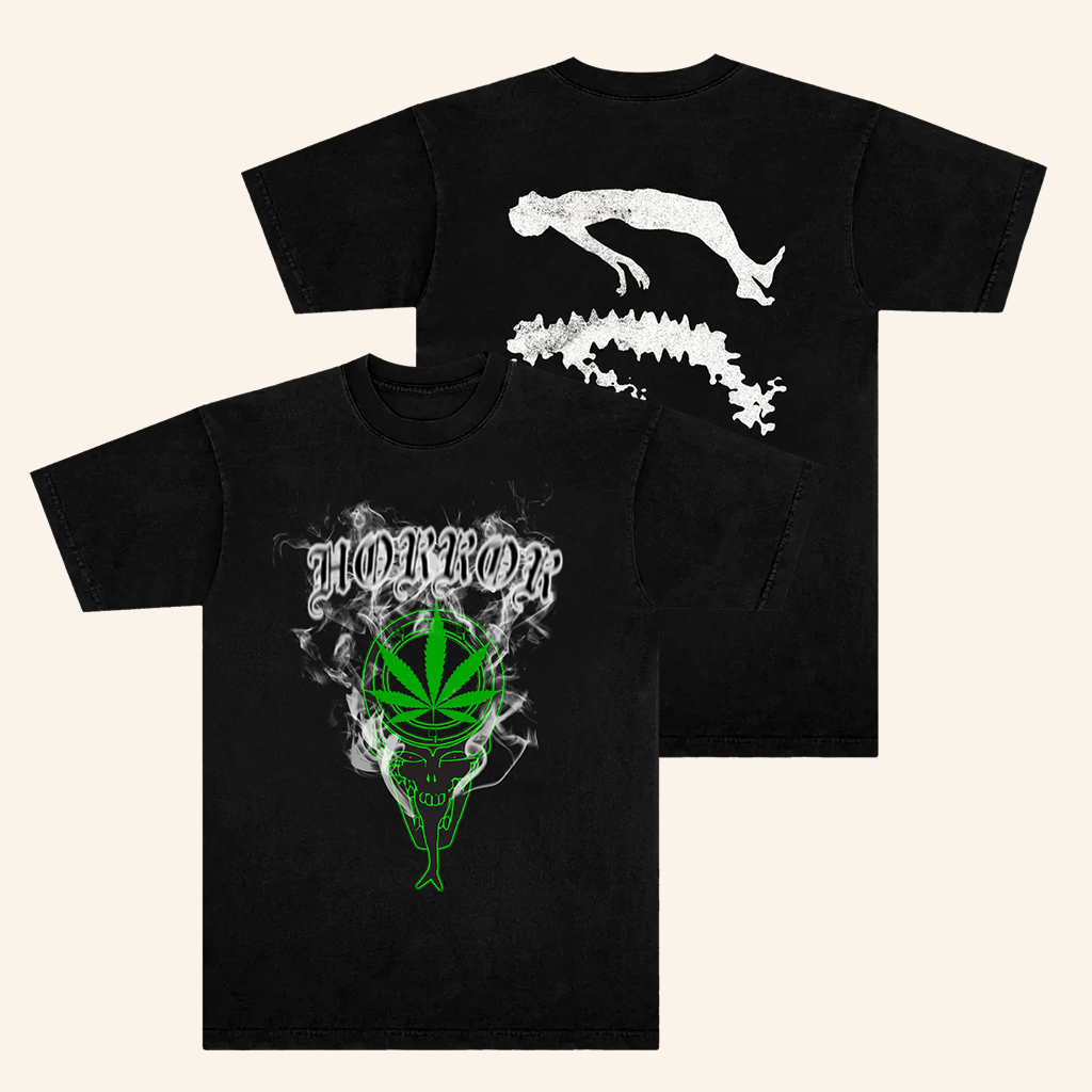 Ho99o9 Merch 420 Smoke Black T-Shirt Gift Ideas For Music Lovers