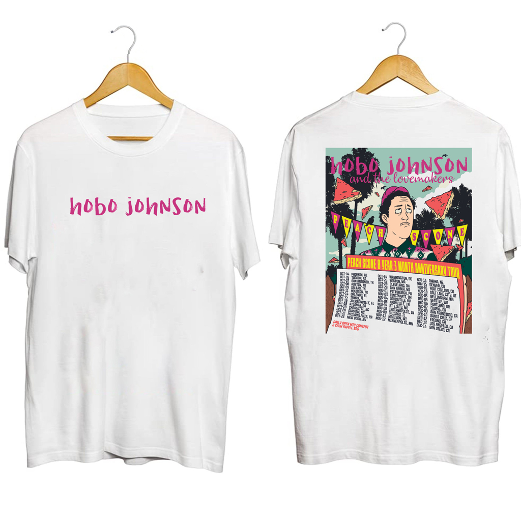 Hobo Johnson Tour 2025 Shirt Hobo Johnson Merch Christmas Gifts For Boyfriend