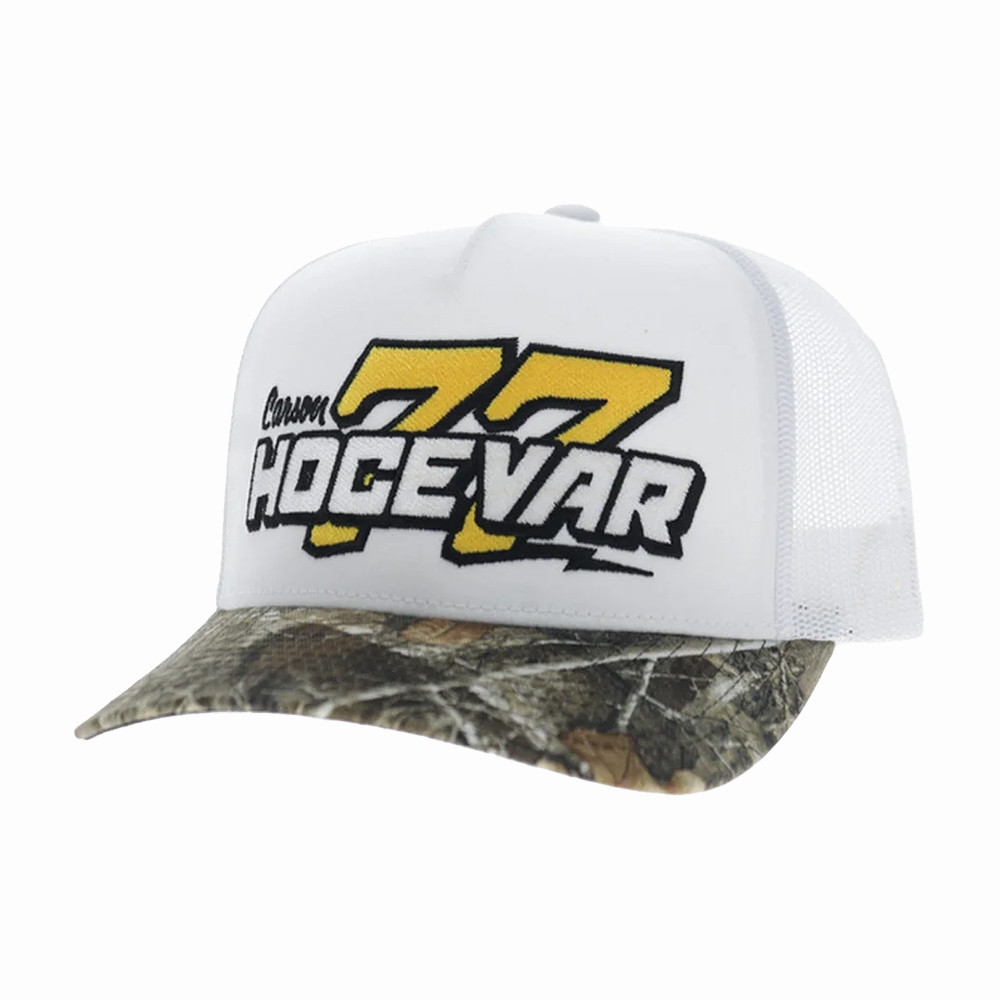 Hocevar Camo Bill Trucker Hat Carson Hocevar Chili's Merch Gift For NASCAR Lovers