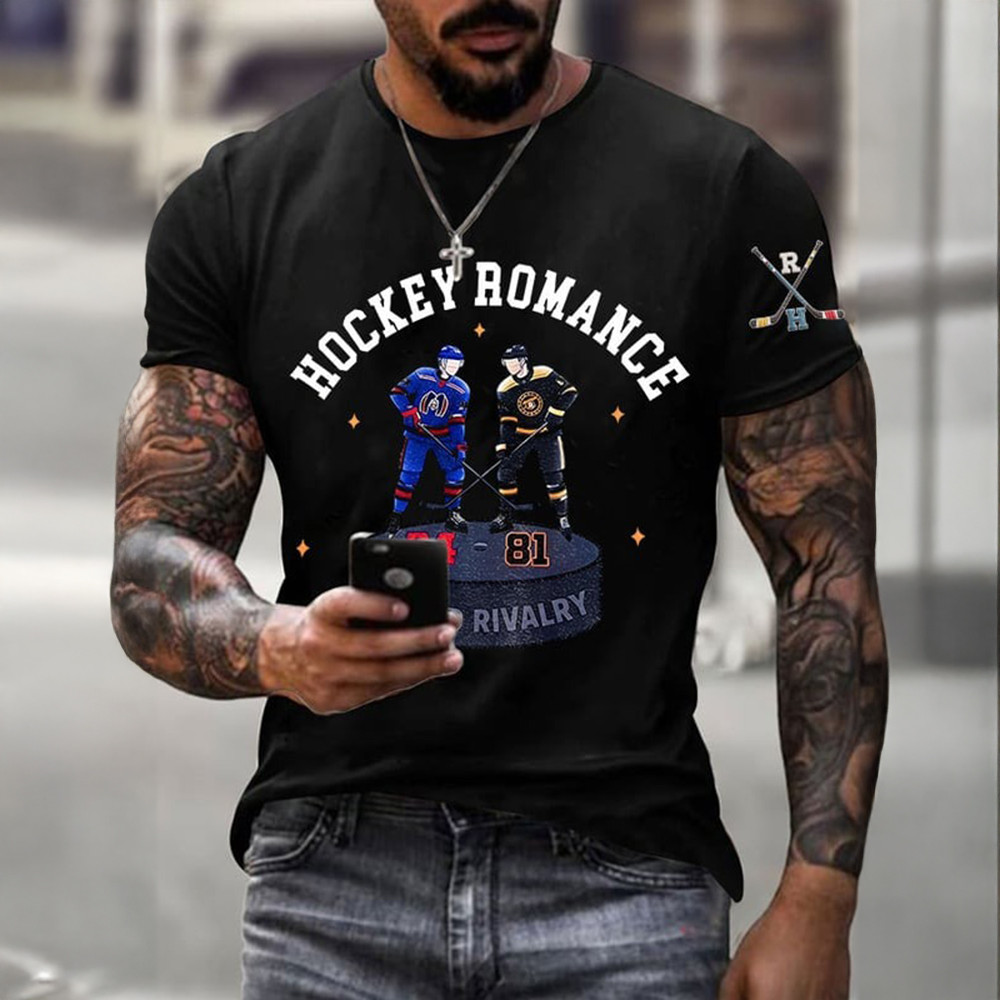 Hockey Romance Heated Rivalry T-Shirt Sport Romance Heated Rivalry Clothes