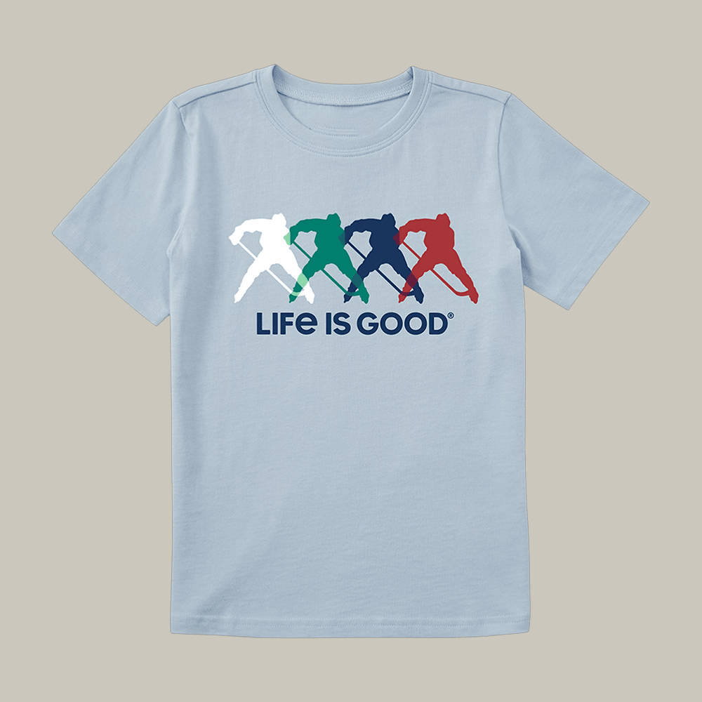 Hockey Spectrum T-Shirt Hockey Player Graphic Life Is Good Merch Unique Gift For Sport Fan