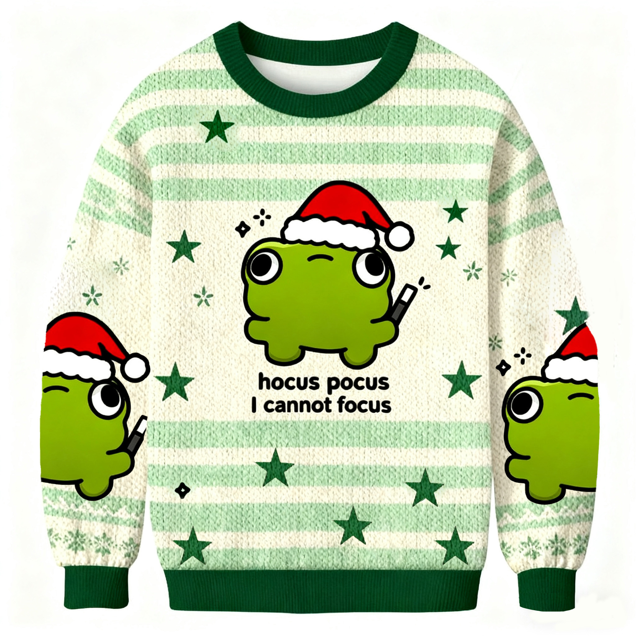 Hocus Pocus I Cannot Focus Christmas Ugly Sweater Winter Apparel Christmas Gift Ideas