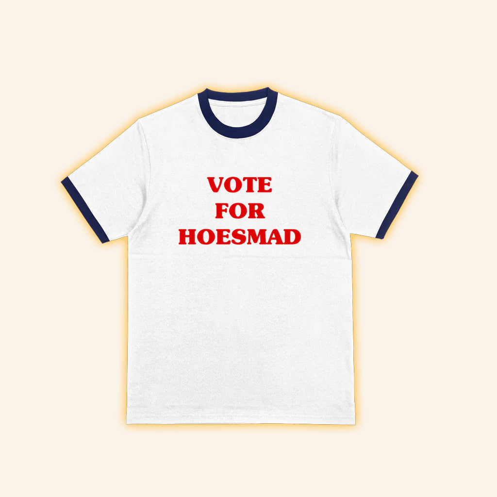 Hoesmad Merch Vote For Hoesmad Poly Ringer T-Shirt Gifts For Friends Hoesmad Merch Vote For Hoesmad Poly Ringer T-Shirt Gifts For Friends