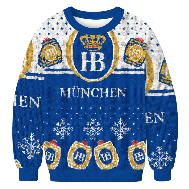 Hofbrau Munchen Christmas Ugly Sweatshirt Holiday Joke Gift Idea Hofbrau Munchen Christmas Ugly Sweatshirt Holiday Joke Gift Idea