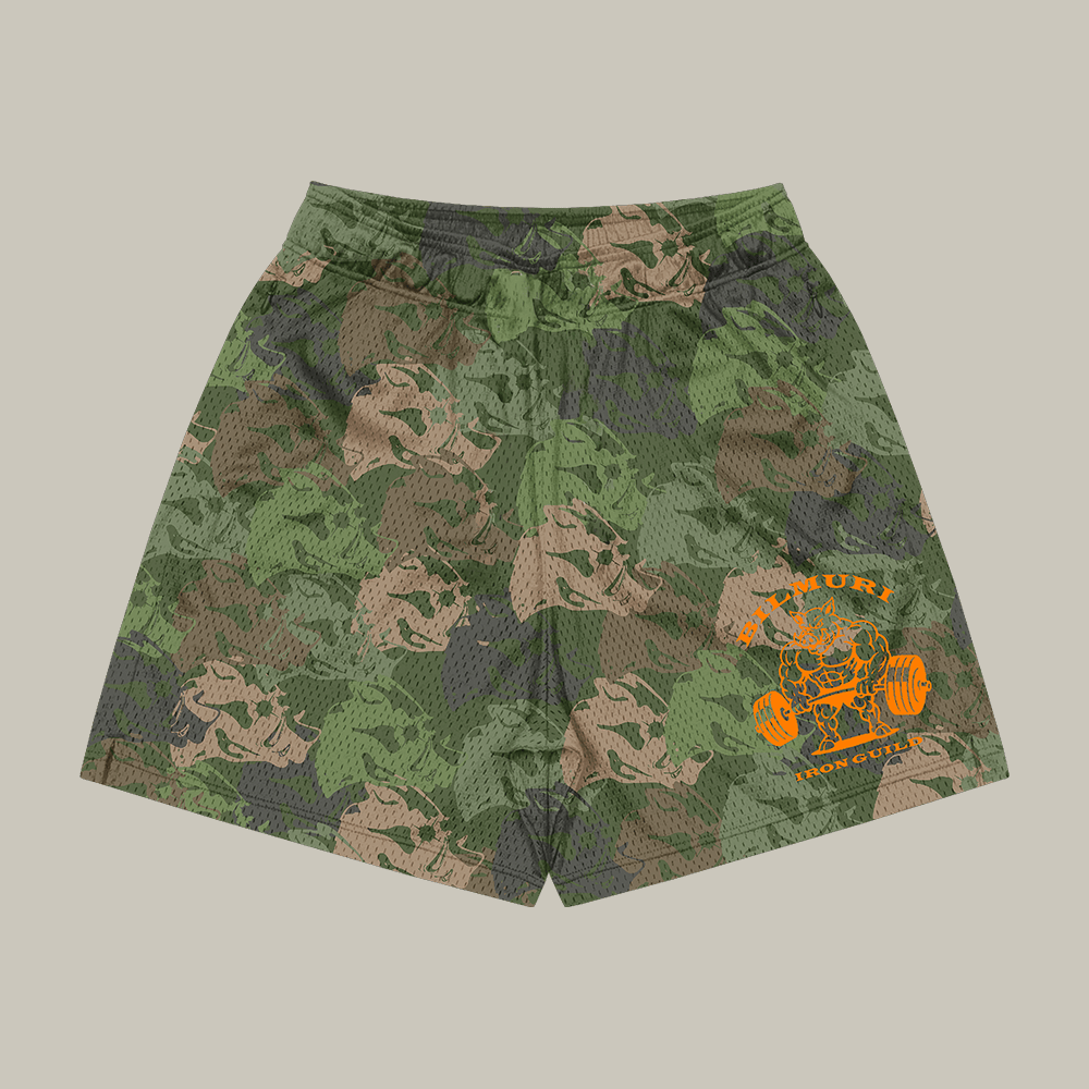 Hog Camo 5 Gym Bilmuri Shorts Bilmuri Merchandise Gift Ideas For Boyfriend
