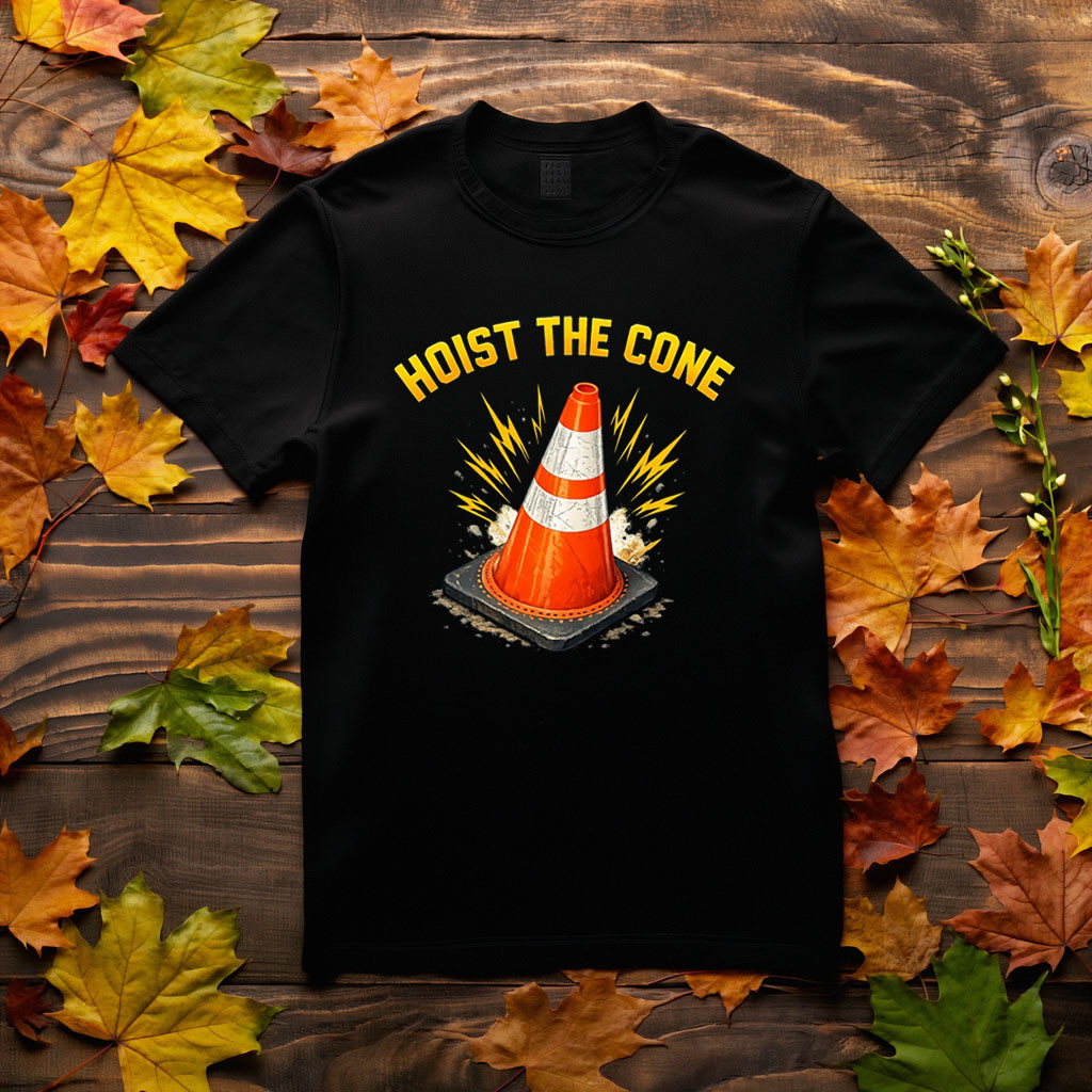 Hoist The Cone T-Shirt Pittsburgh Pirates Clothing Gift For Sports Fans