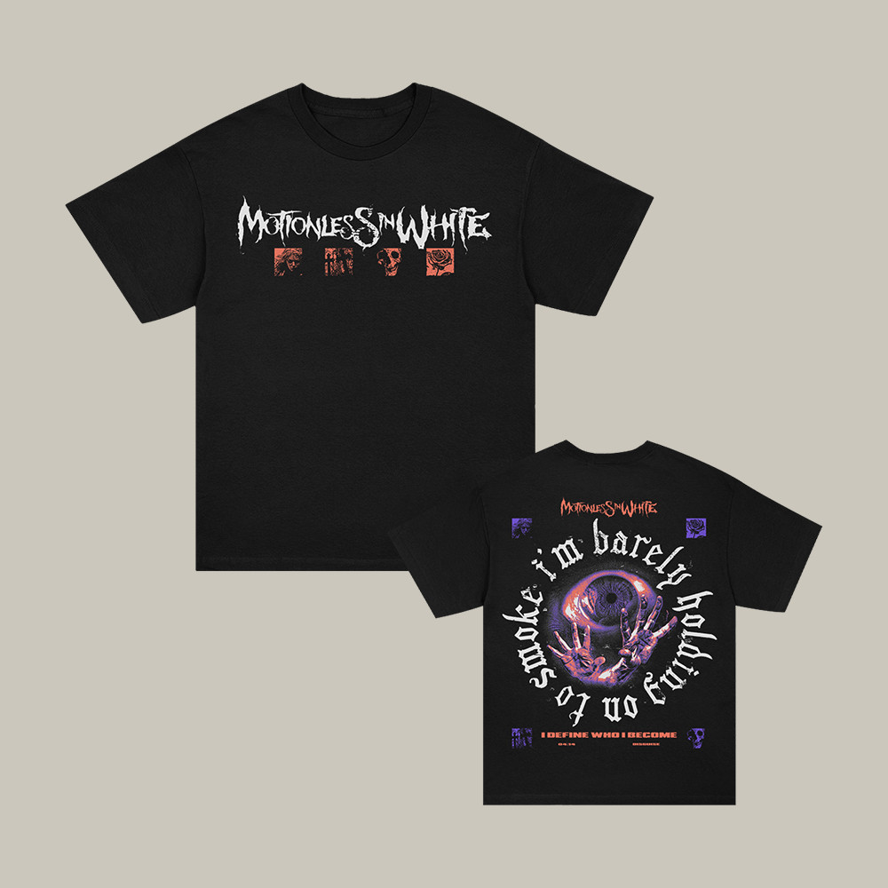 Holding On To Smoke Motionless In White T-Shirt Metalcore Music Shirt Best Fan Gift