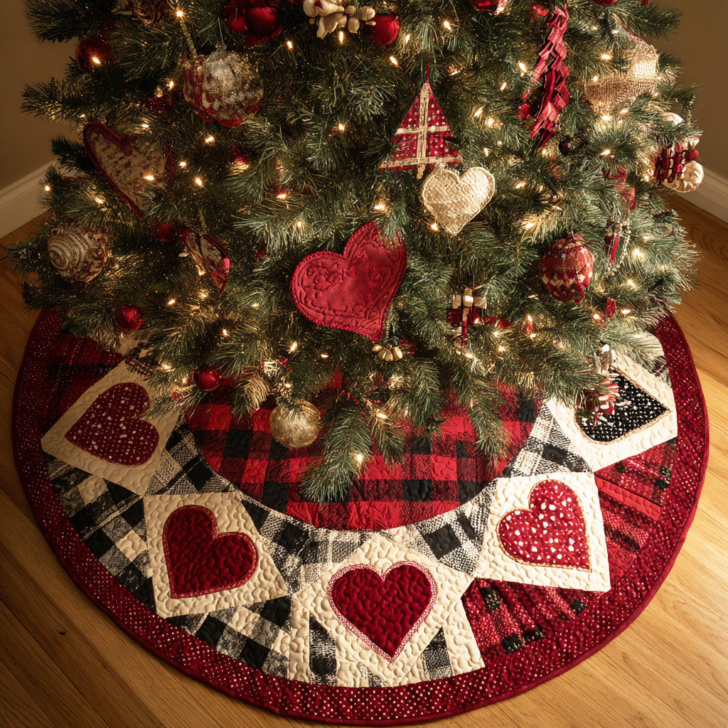 Holiday Blend Christmas Quilted Tree Skirt Holiday Decor Good Christmas Gifts