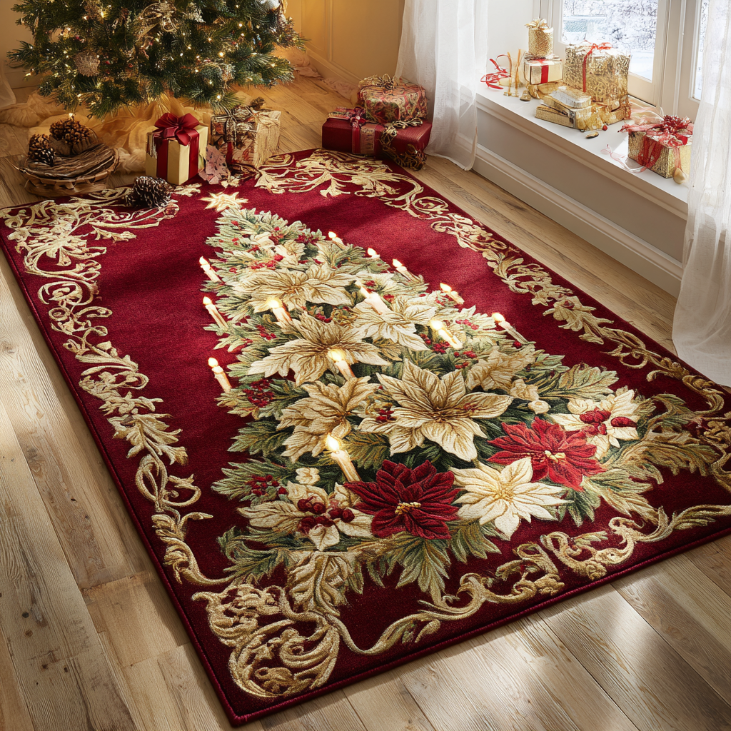 Holiday Dream Area Rug Entrance Way Ideas Cute Christmas Gifts For Boyfriend