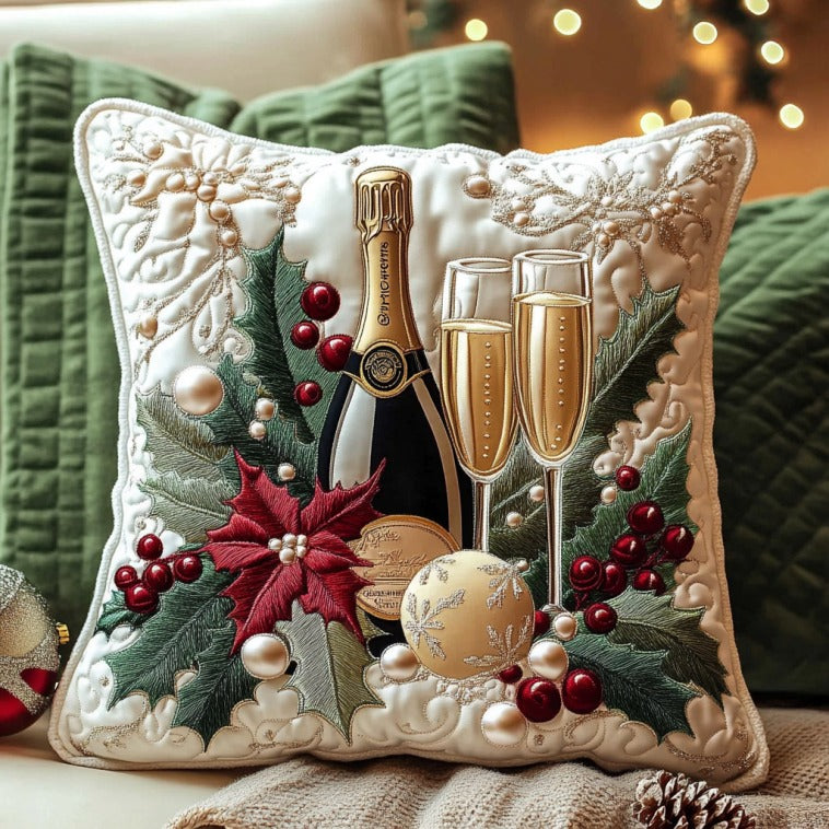 Holiday Elegance Quilted Pillow Case Holiday Pillows Christmas Gifts For My Girlfriend
