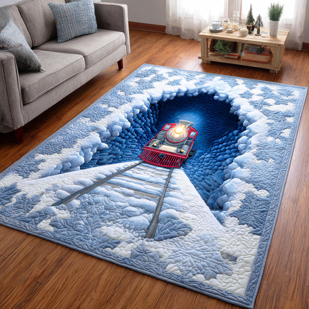 Holiday Express Area Rug Christmas House Decor Sunflower Gifts For Grandma