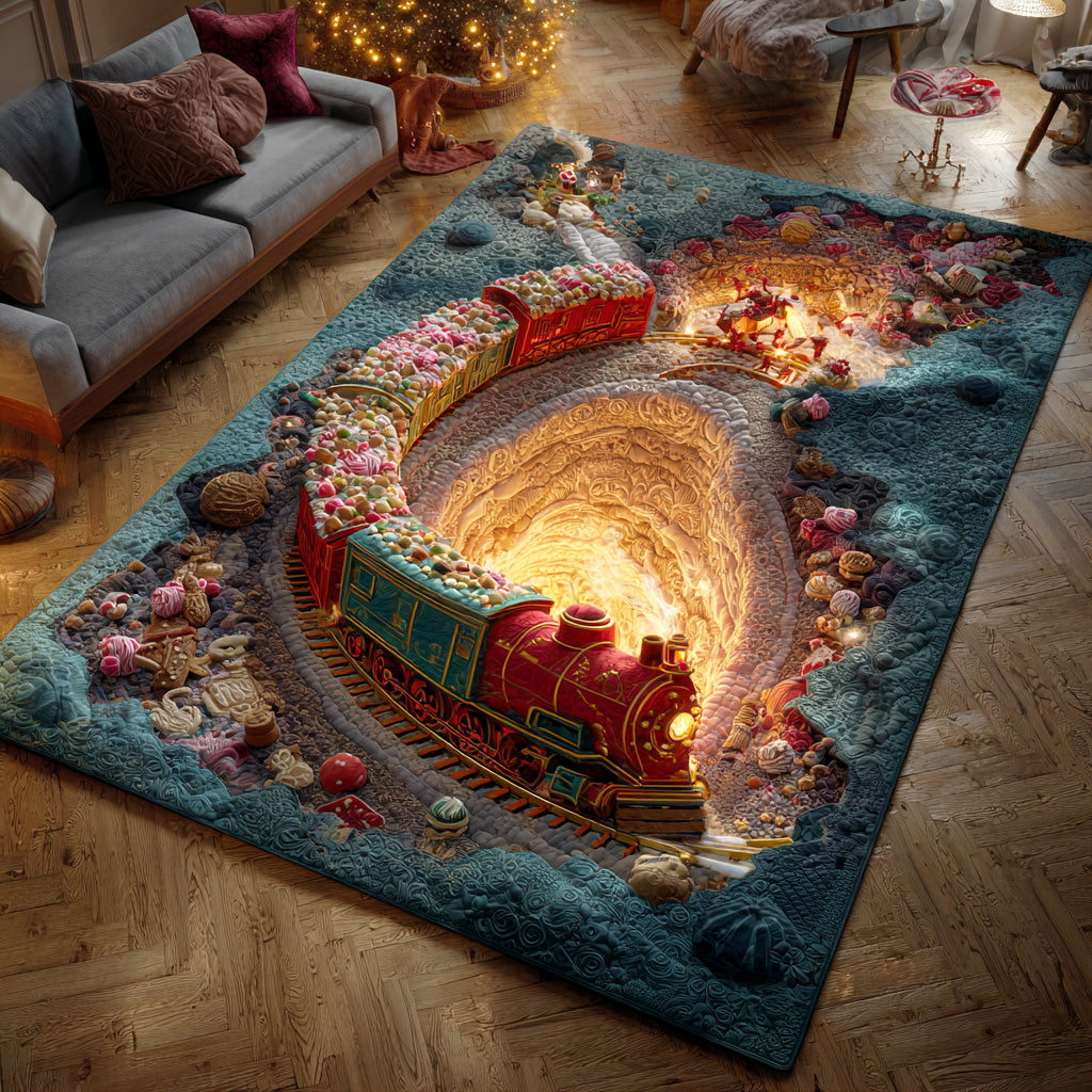 Holiday Rail Spirit Area Rug Front Door Idea Christmas Gifts For A Son In Law
