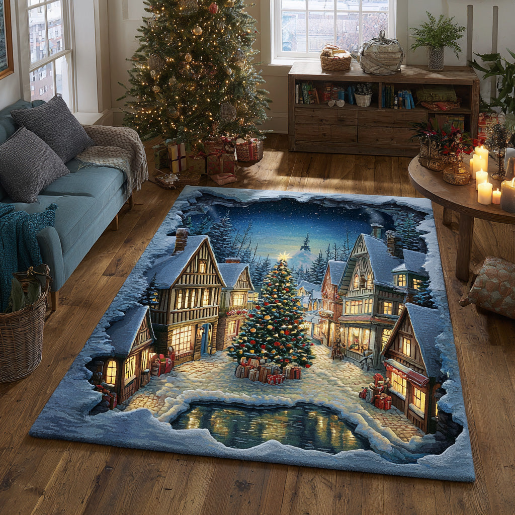 Holiday Town Square Area Rug Entryway Rug Ideas Unique Gifts For Adult Son