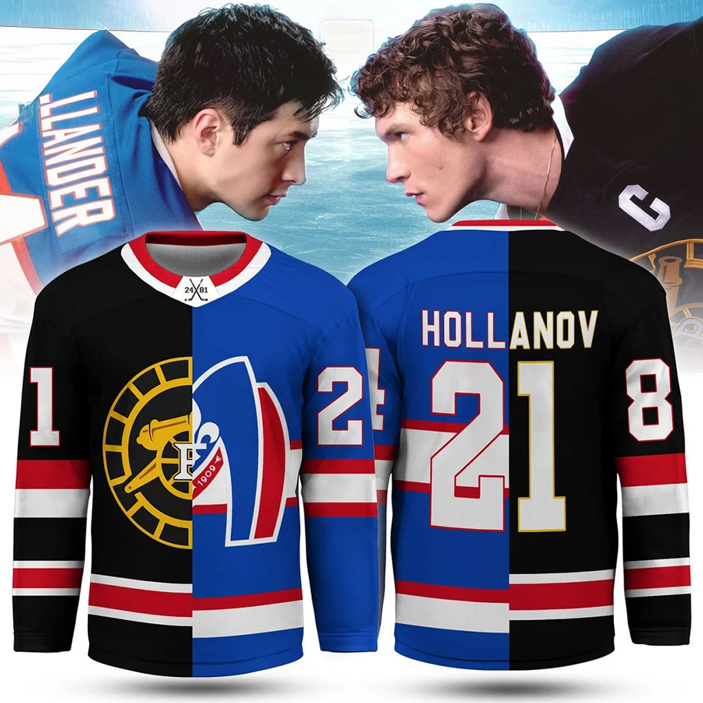 Hollanov Ilya Rozanov Shane Hollander Heated Rivalry Hockey Jersey Heated Rivalry Merch Fan Gift