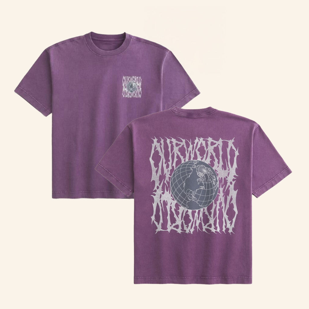 Hollister CO Merch Our World Graphic Wash T-Shirt Gifts For Her Hollister CO Merch Our World Graphic Wash T-Shirt Gifts For Her