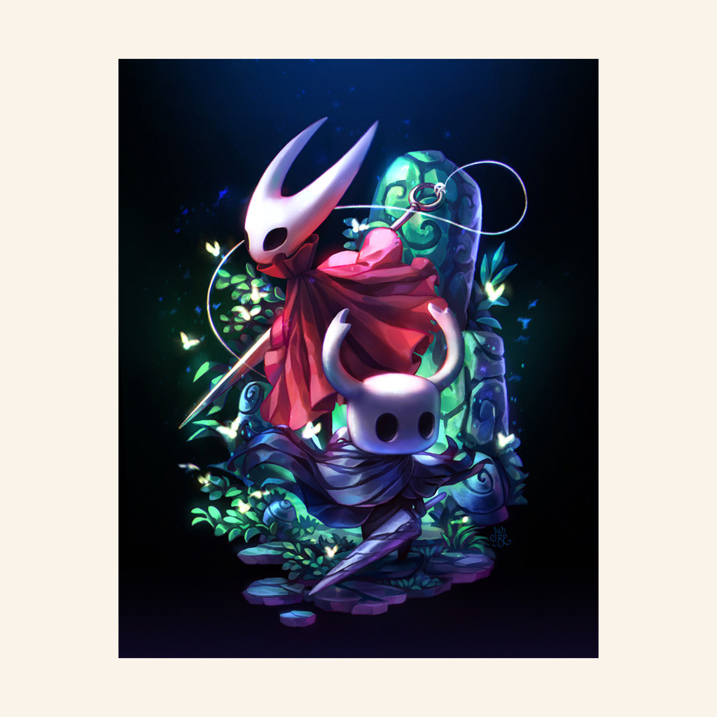 Hollow Knight Merch Blooming Adventure Poster Wall Decor Gifts For Video Game Lovers Hollow Knight Merch Blooming Adventure Poster Wall Decor Gifts For Video Game Lovers