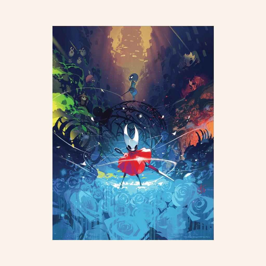 Hollow Knight Merch Silksong Pharloom's Champion Poster Home Decor Gifts For Video Game Lovers Hollow Knight Merch Silksong Pharloom's Champion Poster Home Decor Gifts For Video Game Lovers