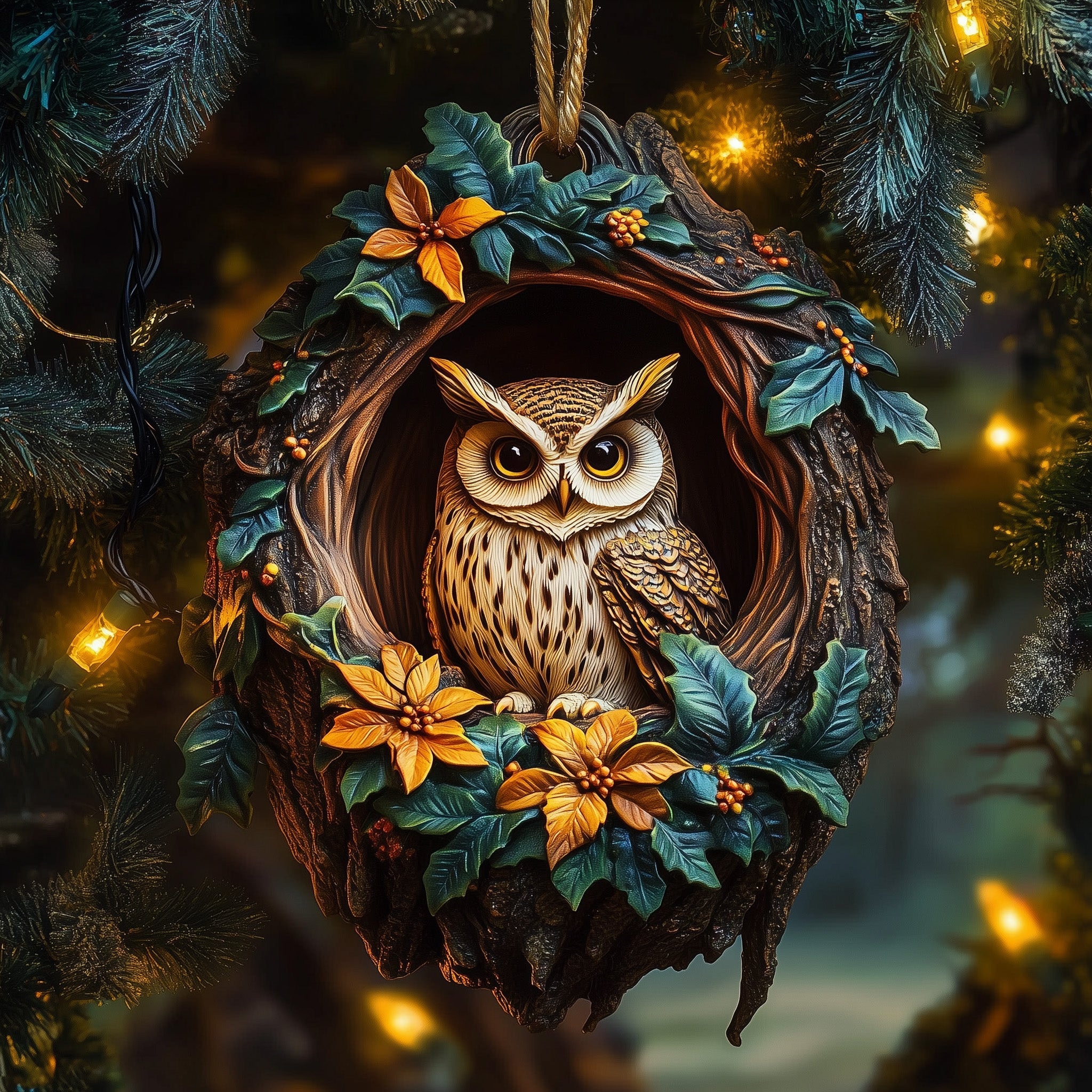 Hollow Of Mystic Acrylic Ornament New Home Christmas Ornament