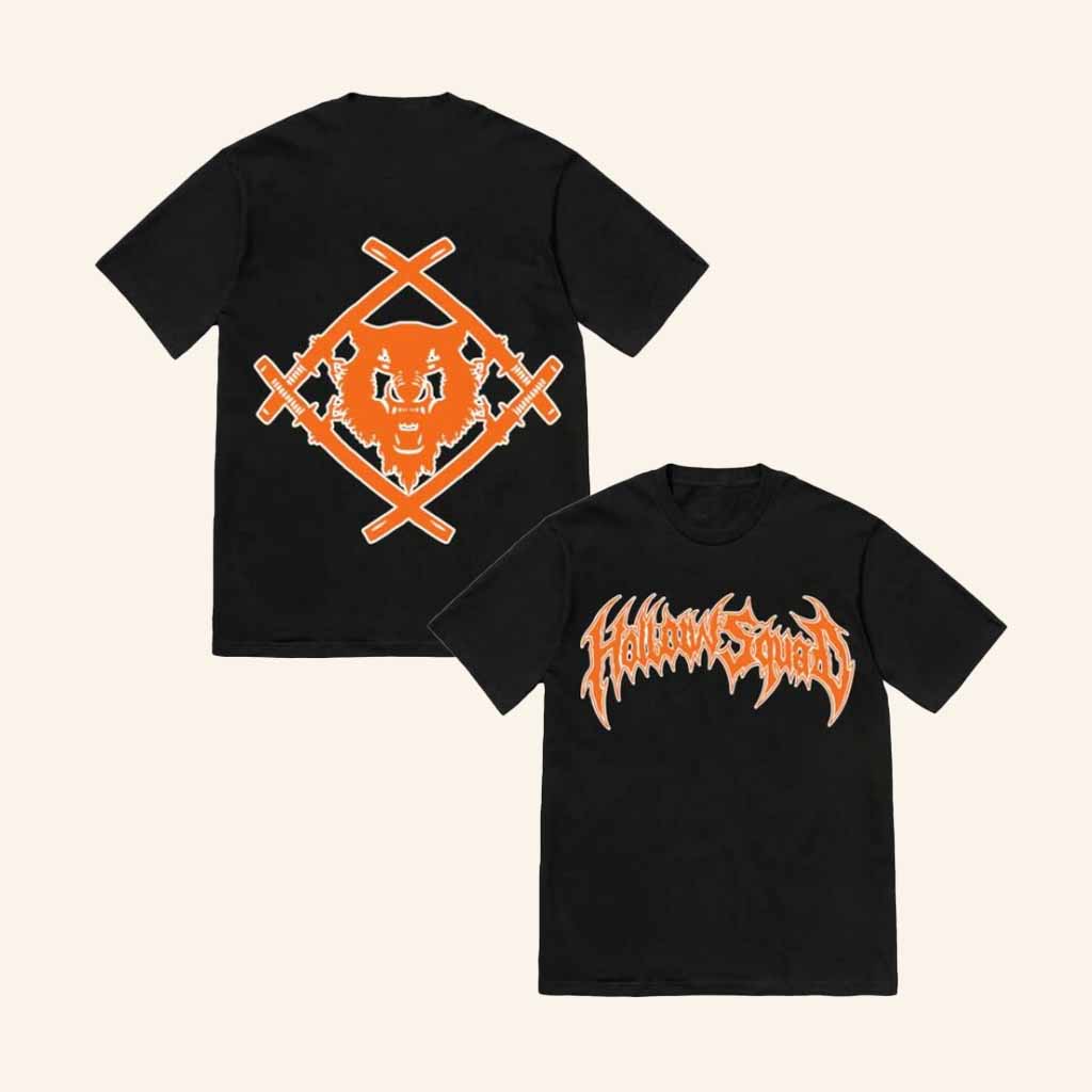 Hollowsquad La Merch Hs Logo Black T-Shirt Presents For Dad Hollowsquad La Merch Hs Logo Black T-Shirt Presents For Dad