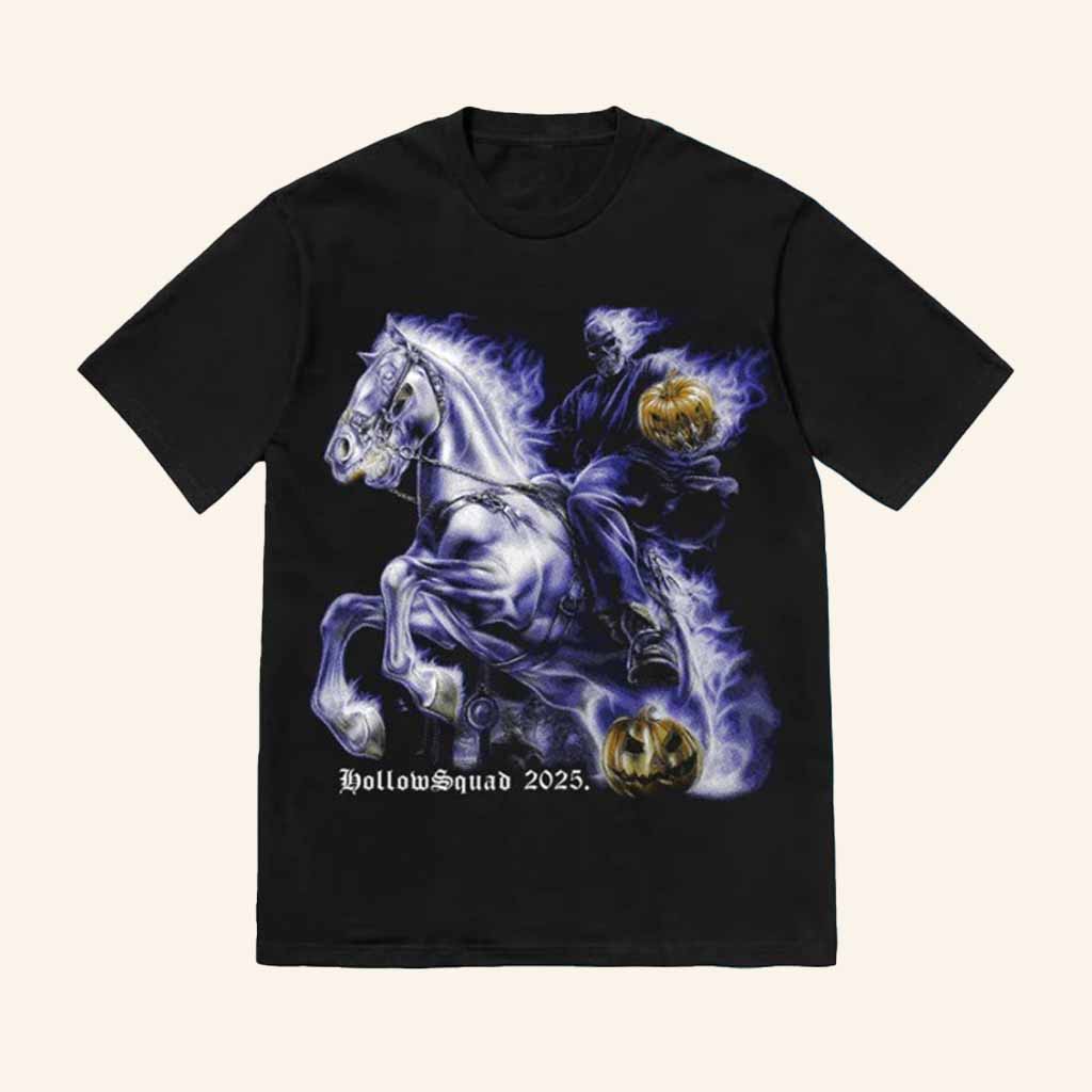 Hollowsquad La Merch Sleepy Hollow Black T-Shirt Gift Ideas For Dad Hollowsquad La Merch Sleepy Hollow Black T-Shirt Gift Ideas For Dad